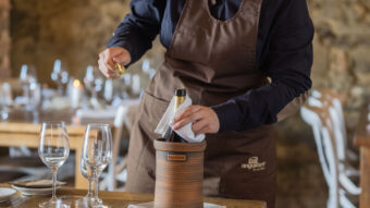 Weißweinservice